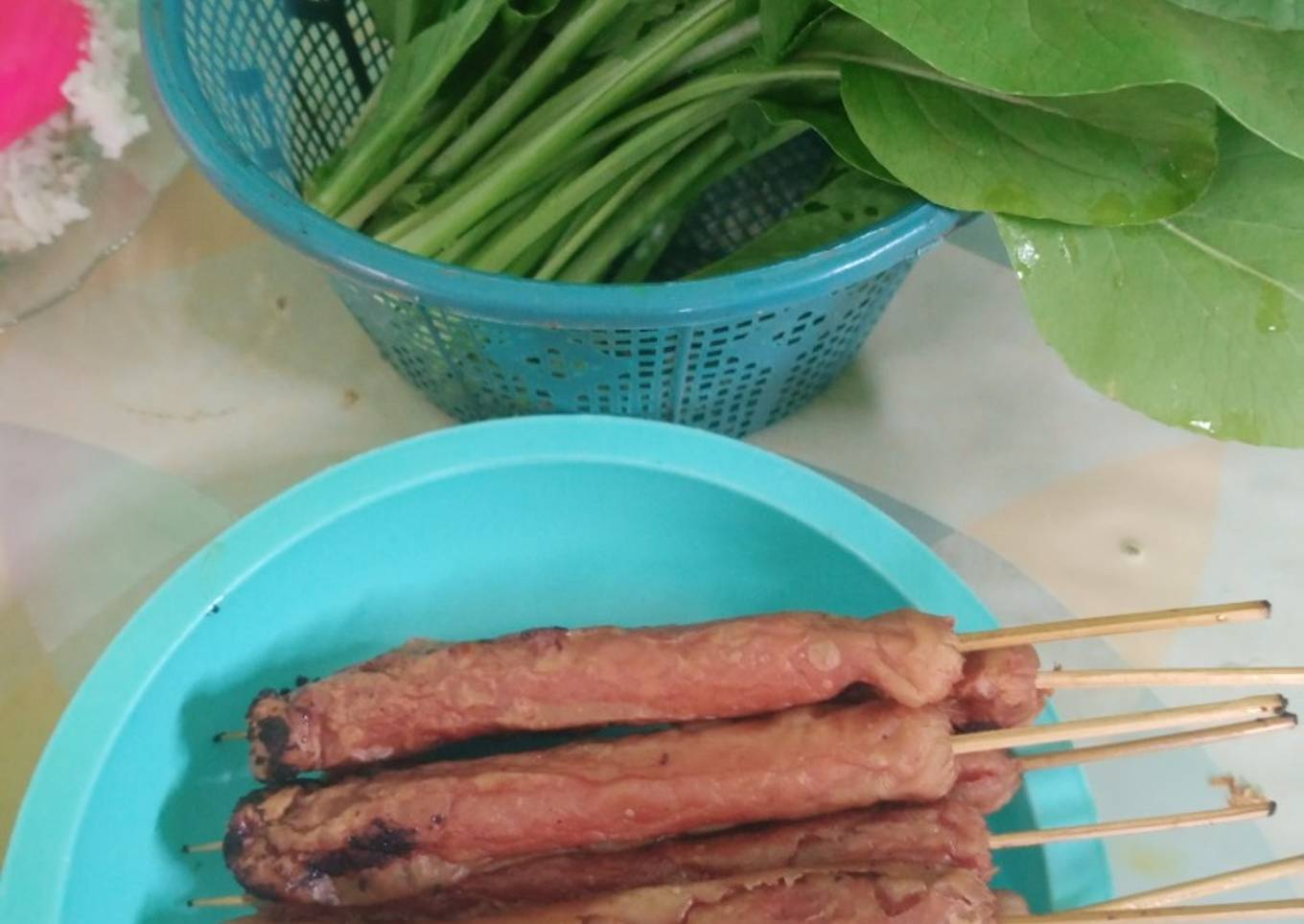 Sate Sos Goreng Renyuk Bujang Tingting