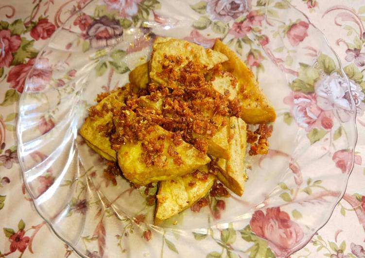 Tahu goreng ketumbar