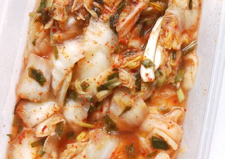 Langkah Memasak Kimchi Layak jual Yang Renyah