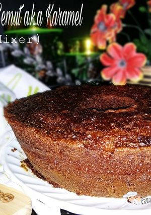 Foto resep Bolu Sarang Semut a.k.a Karamel (No Mixer)