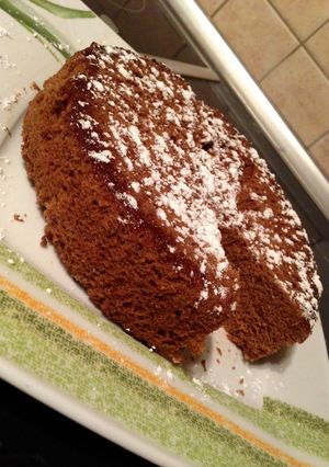 5 perces kakaós piskóta recept fotója