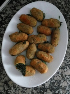 Una foto de Croquetas de espinacas