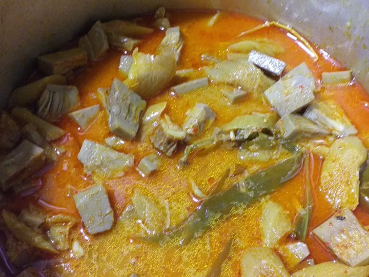 Langkah Mudah untuk Membuat Gulai cubadak (nangka) kemumu, Enak