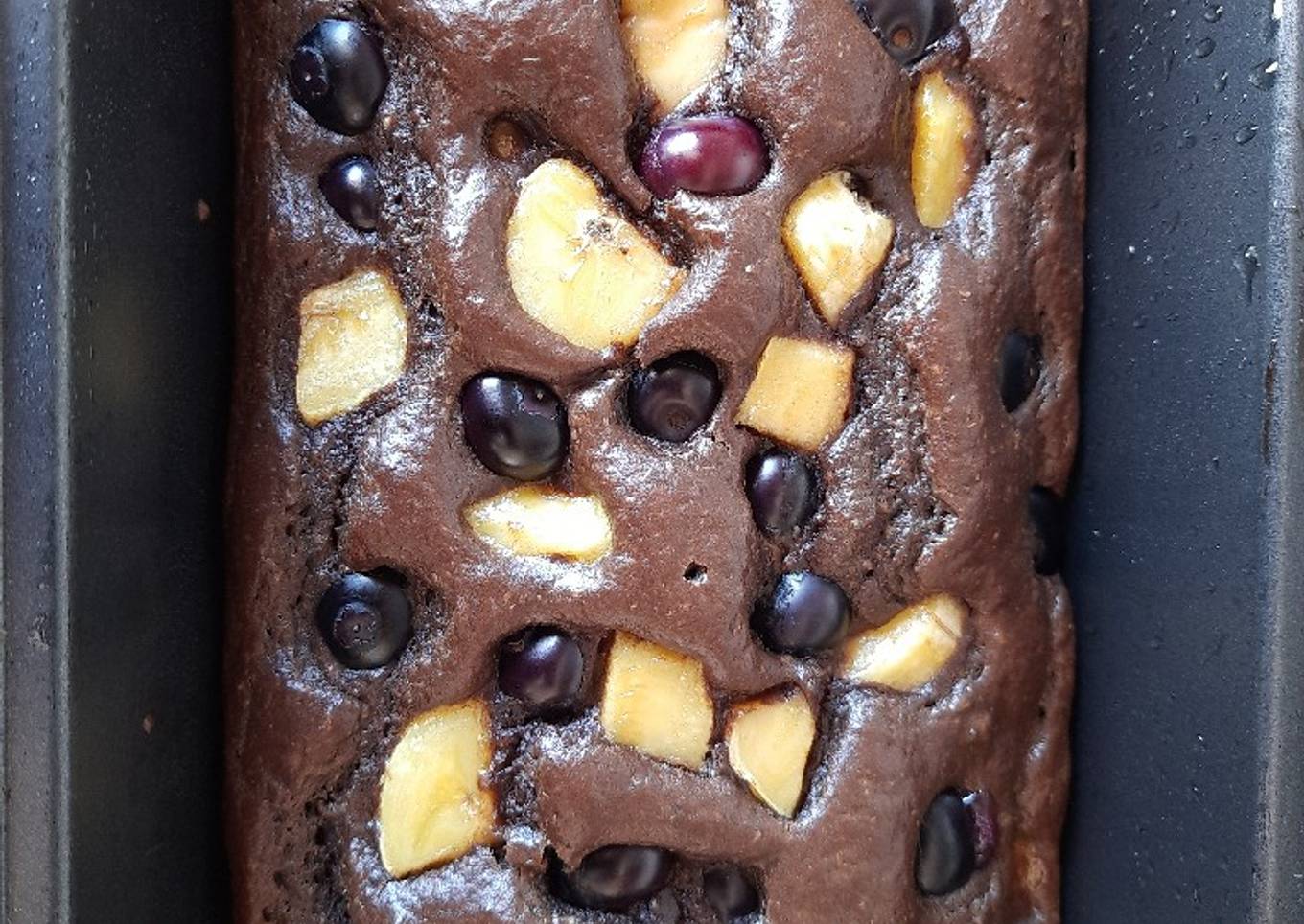 Bizcocho de yogurt con algarroba