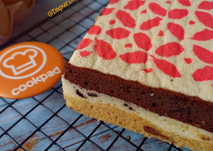 Resep Trio Chocomoca Batik Cake Oleh Diah Pohan Cookpad