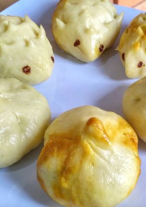 Foto resep Bakpao landak magic com