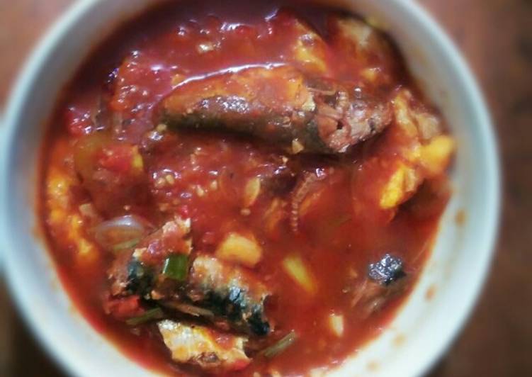 Resep Sarden masak plus Lezat