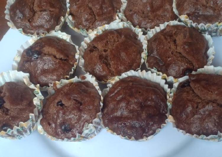 Cara Gampang Bikin Muffin cokelat kukus anti ribet Enak dan Antiribet