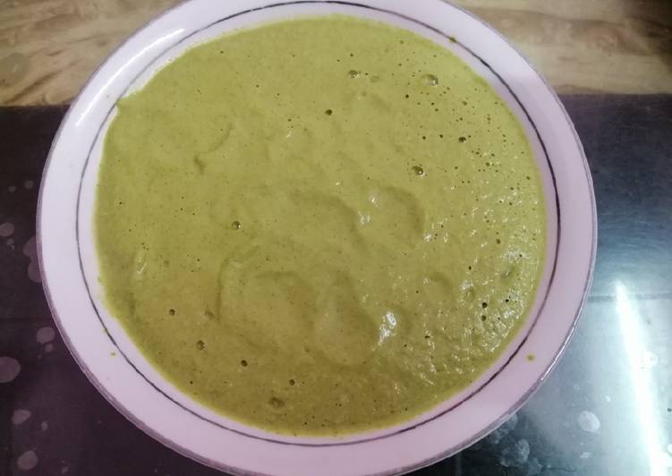 Coriander Mint Green Chutney