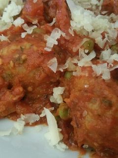 Una foto de Albóndigas en salsa