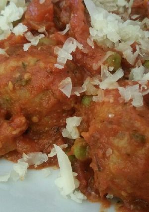 Una foto de Albóndigas en salsa