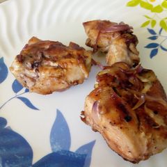 A picture of Deep fried then pan fried fish fillet.