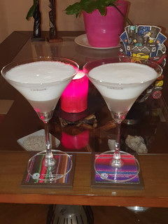Una foto de Pisco sour