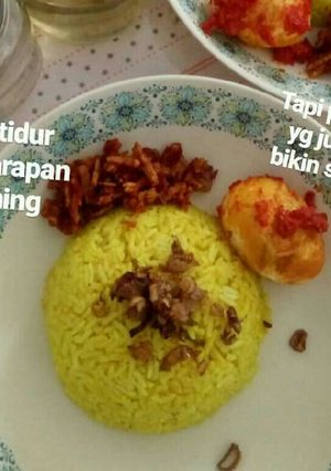 Foto resep Nasi Kuning ricecooker