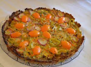 Foto de Quiche de Rabanetes