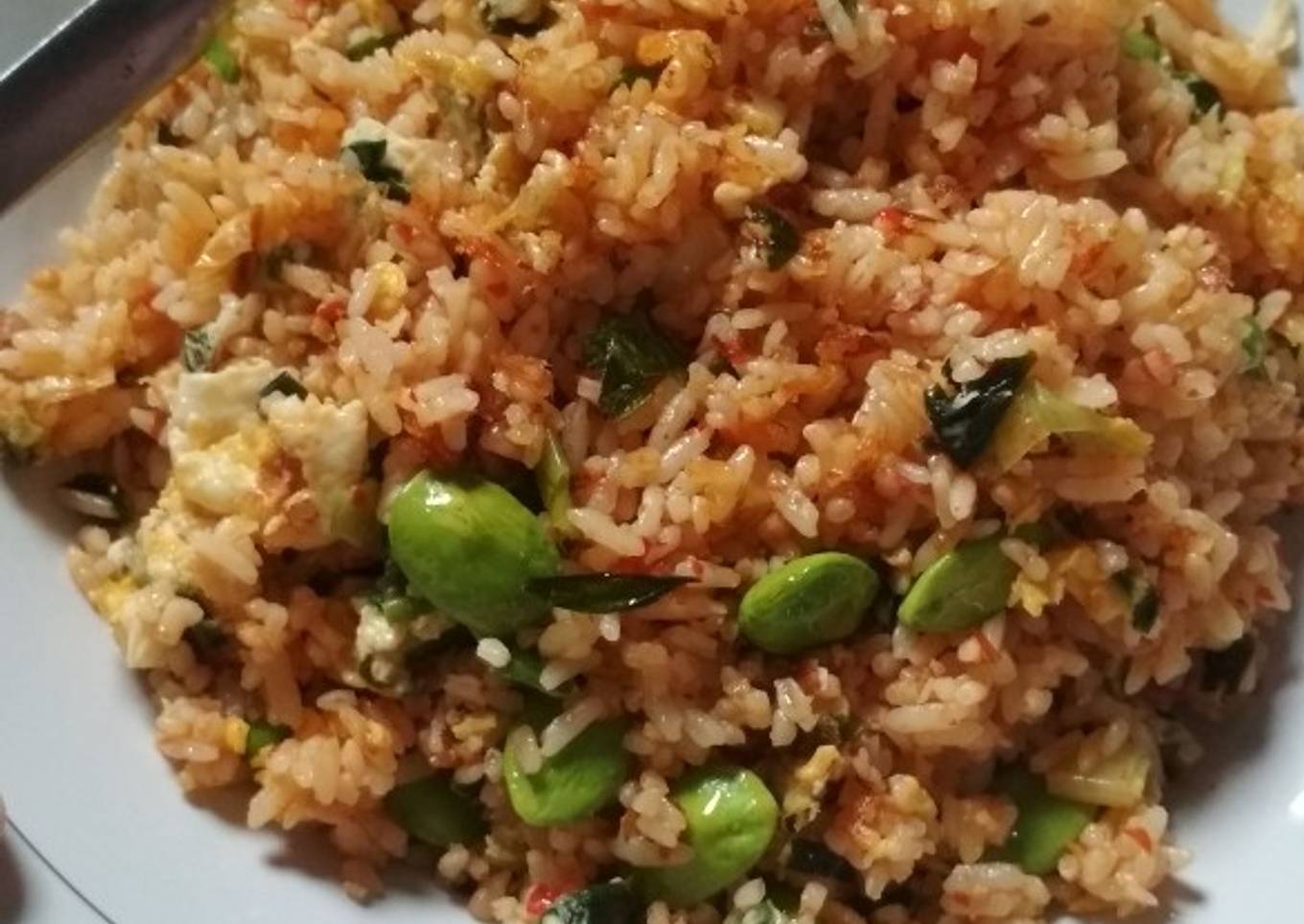 Nasi goreng terasi petai kesukaan keluarga