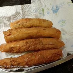 A picture of Ngo Hiang Chinese Recipe (Deep Fried).