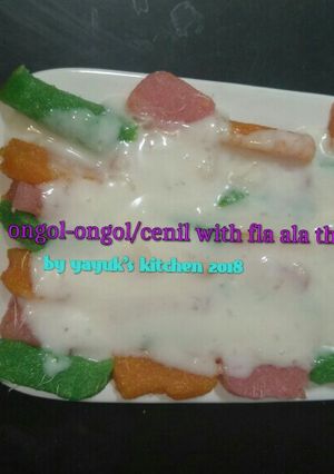 Foto resep Ongol-ongol/cenil with thai's fla