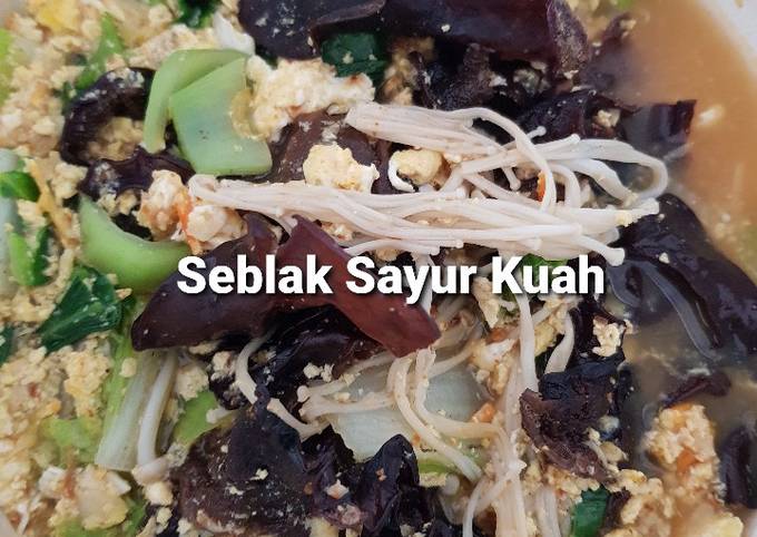 Seblak Sayur Kuah