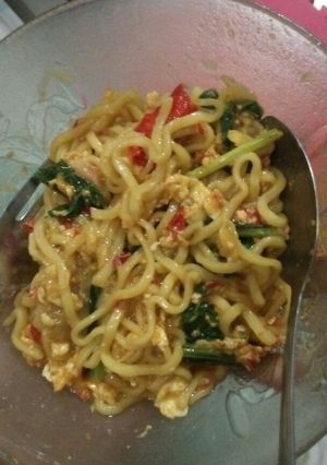 Foto resep Mie tek tek rebus