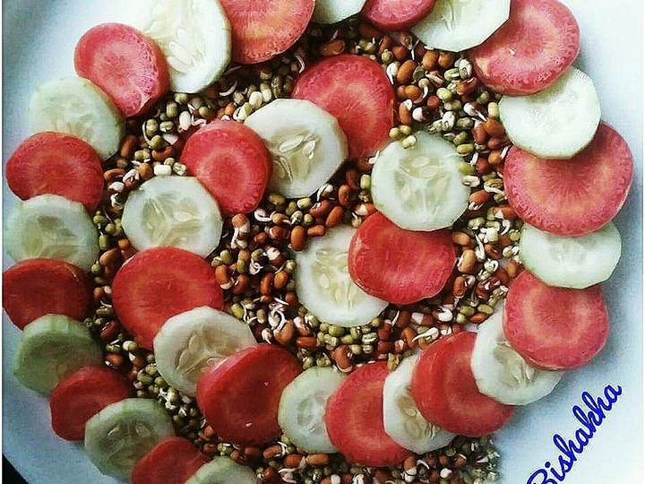 Easy Ways Make Recipes Sprouts Salad the Can Spoil the Tongue Make You Drink.