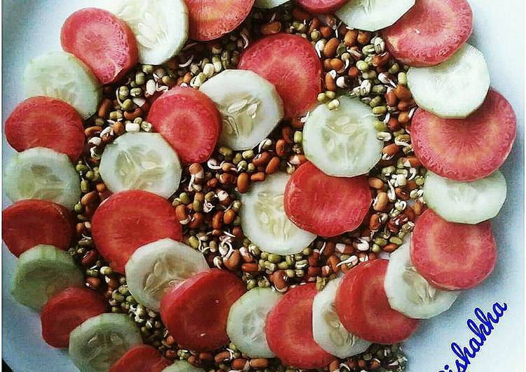 Recipe of Award-winning Sprouts Salad Cooking Basics for Beginners