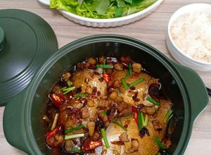 Hình của món Cá sặc kho khô.