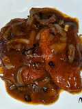 Daging Burger Masak Blackpepper