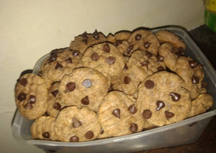 Resep Biskuit chococip Anti Gagal