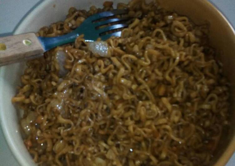 Resep Mie goreng telur wortel simpel yang Sempurna