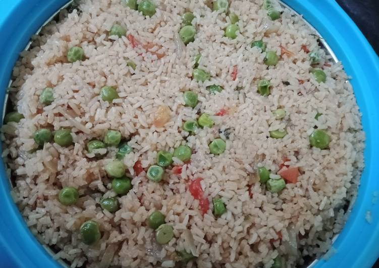 Tomato peas pulao