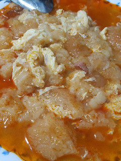 Una foto de Sopitas de ajo!!😋🥄