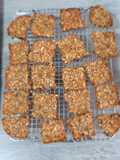 Cracker de mix de sementes
