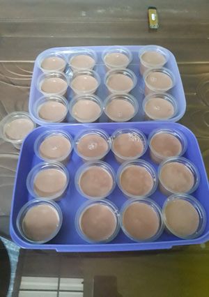 Foto resep Puding susu silky nyes-nyes