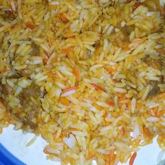 A picture of 5mins Breyani.