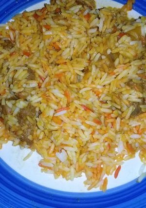 A picture of 5mins Breyani.