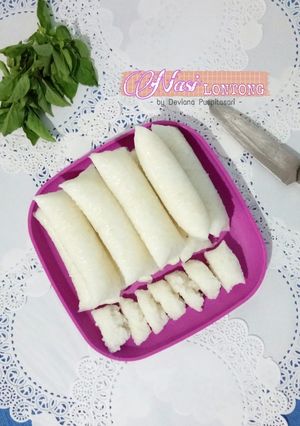 Foto resep Nasi Lontong Rumahan