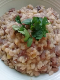 A picture of Traditional samp &beans.