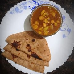 A picture of Masala chole.