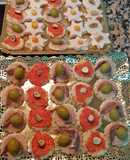 Mis canapés de Nochevieja