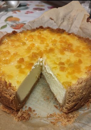Фото Чізкейк в духовці 🥧.