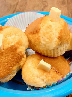 Una foto de Muffins de yogur y chocolate blanco (Thermomix)