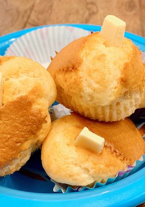 Foto principal de Muffins de yogur y chocolate blanco (Thermomix)