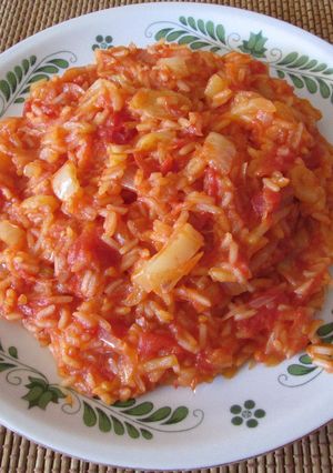 Rizses lecsó recept fotója