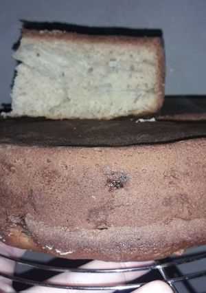 Una foto de Torta de yogurt y manzana