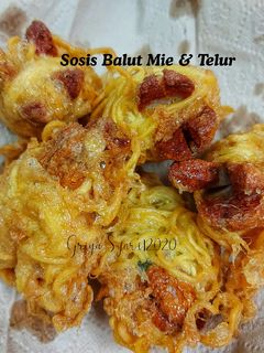 Foto resep Sosis Balut Mie & Telur