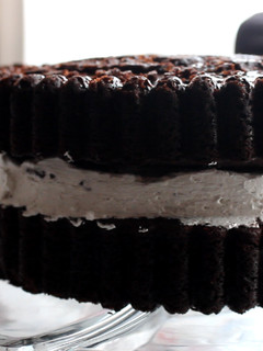 Una foto de Pastel Oreo Gigante!