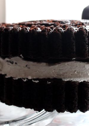 Una foto de Pastel Oreo Gigante!