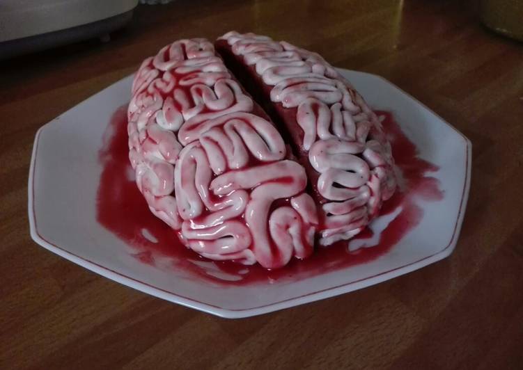 Step-by-Step Guide to Make Super Quick Homemade Tarta de cerebro para Halloween