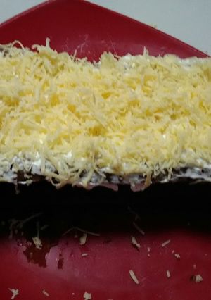 Foto resep Brownies panggang toping keju